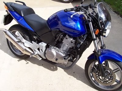 Padací chrániče, Honda CBF500 '04-, černé